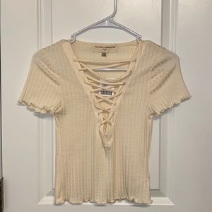 Project Social T 🖤 Ribbed Top NWT